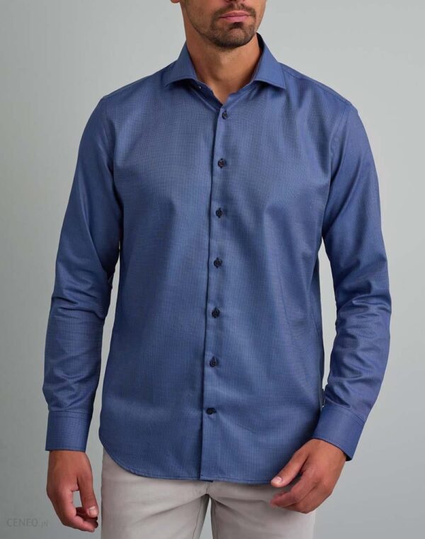 NAVY&GREEN KOSZULA COMFORT FIT