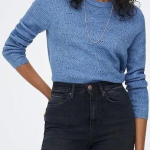ONLY Sweter "Lolli" w kolorze niebieskim