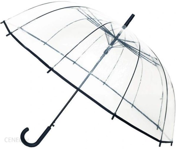 Parasol automatyczny XL (przezroczysty z czarną obwódką) Smati