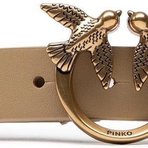 Pasek Damski PINKO - Love Day Chain Belt Simply H2 PE 22 PLT01 1H20ZX Y7SP Beige D18Q