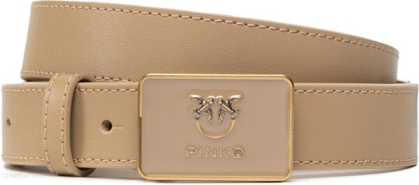 Pasek Damski PINKO - Ondina 1 Belt H3 PE 22 PLT01 1H2100 Y7SP Beige D18Q