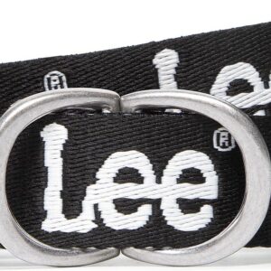 Pasek Męski LEE - Logo Belt LA782001 Black