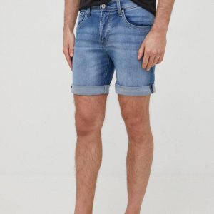 Pepe Jeans szorty jeansowe CANE SHORT męskie