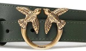 Pinko Pasek Damski Love Berry Simply H2 Belt AI 22-23 PLT01 1H212P Y5H7 Zielony