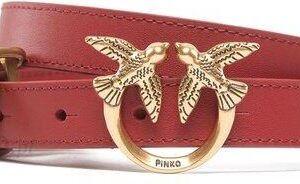 Pinko Pasek Damski Love Lock H2 Belt AI 22-23 PLT01 1H213G Y5H7 Czerwony