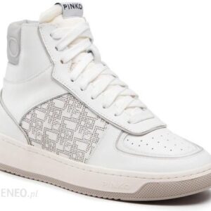 Pinko Sneakersy Nancy 2 Basket Hi Sneaker PE 22 BLKS1 1H210T Y84X Biały
