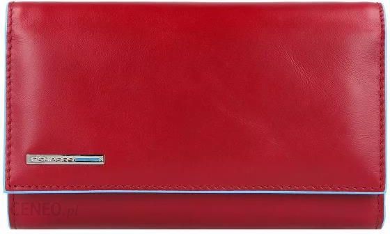 Piquadro Blue Square Wallet RFID Leather 16 cm red