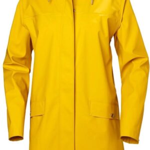 Płaszcz Helly Hansen W Moss Rain Coat - żółty