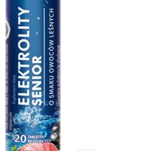 Protego Elektrolity Senior o smaku owoców leśnych 20 tabl. musujących