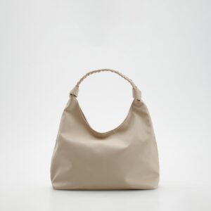 Reserved - Torba typu hobo - Kremowy