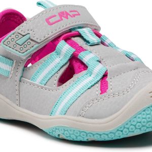 Sandały CMP - Baby Noboo Hiking Sandal 30Q9552 Ghiaccio/Purple Fluo 13XL