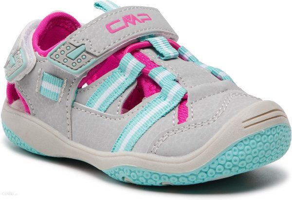 Sandały CMP - Baby Noboo Hiking Sandal 30Q9552 Ghiaccio/Purple Fluo 13XL