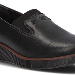 Skórzane półbuty Filippo DP3160/22 BK czarne