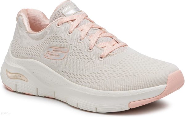 Sneakersy SKECHERS - Arch Fit 149057/NTCL Natural/Coral