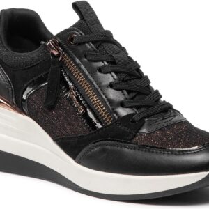 Sneakersy TAMARIS - 1-23703-29 Black/Copper 092