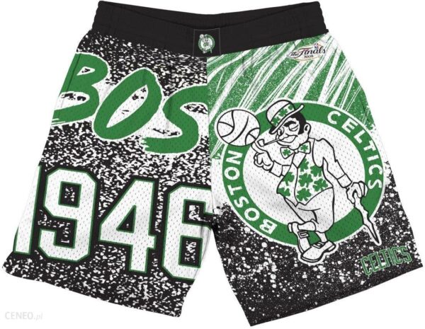Spodenki do koszykówki Mitchell & Ness NBA Boston Celtics