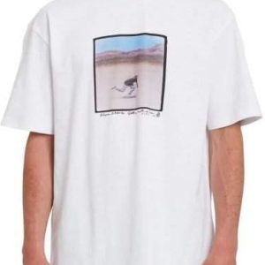 T-shirt męski volcom freeride biały