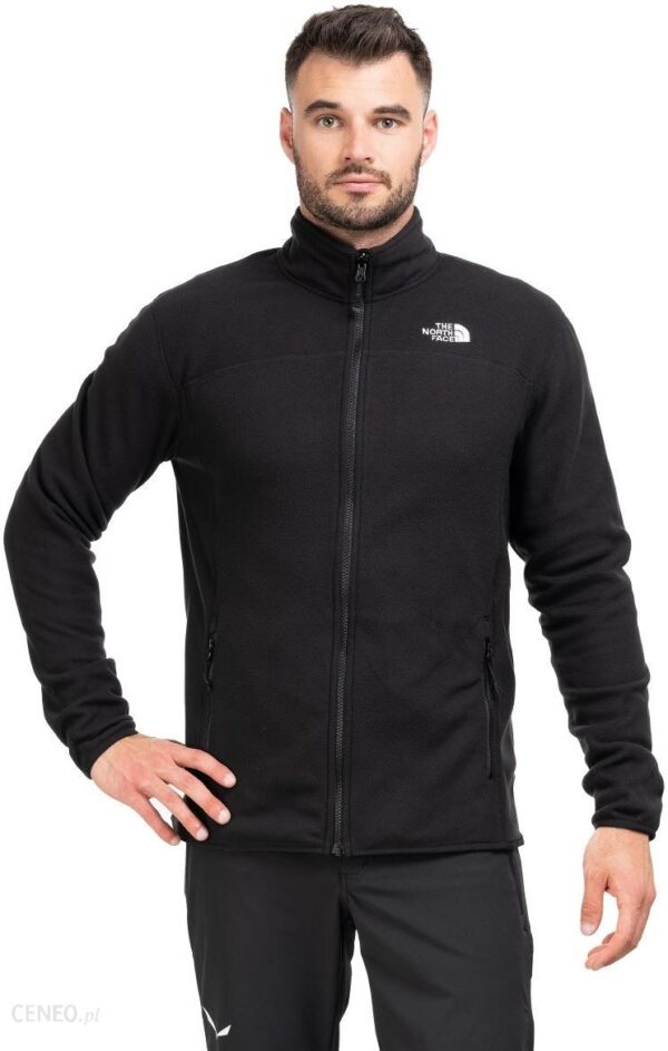 The North Face Bluza 100 Glacier Full Zip-Tnf Black