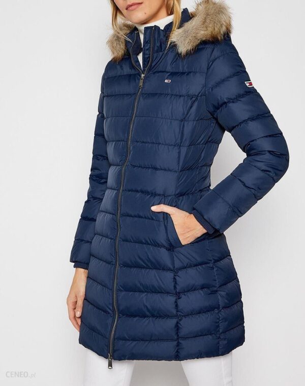 TOMMY HILFIGER TJW ESSENTIAL HOODED DOWN COAT