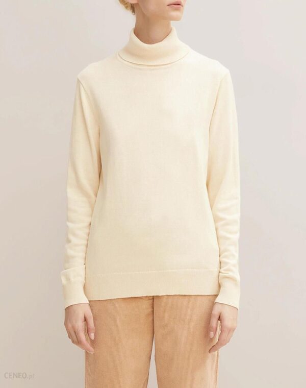 TOMTAILOR KNIT BASIC TURTLENECK DZIANINOWA DAMSKA