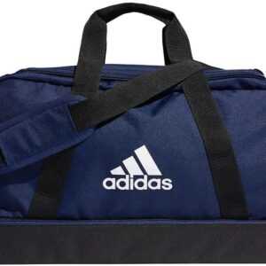 Torba sportowa adidas Tiro Duffel Bag Bottom Compartment M granatowa
