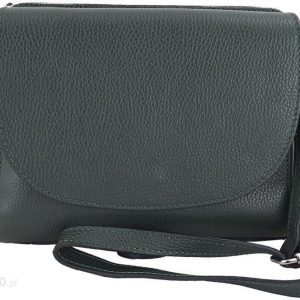 Torebka listonoszka damska - Barberini's - Zielona ciemna - Zielony ciemny