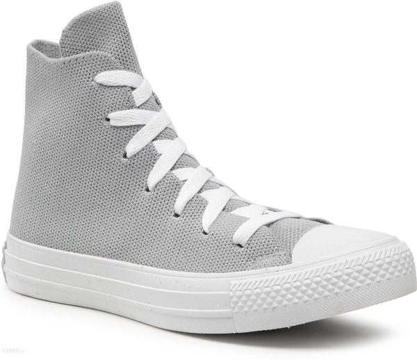 Trampki CONVERSE - Ctas Hi 170870C Ash Stone/String/White