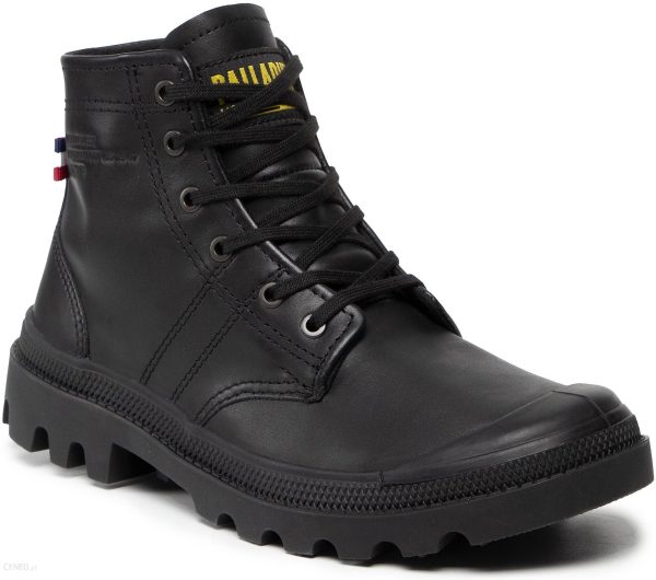 Trapery PALLADIUM - Pallabrousse Lgn Lth 77187-010-M Black/Black
