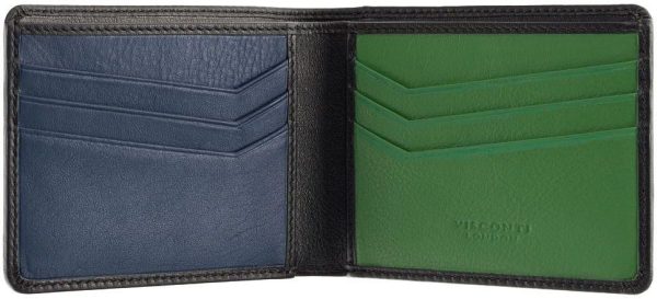 Trójkolorowa banknotówka męska Visconti FN-71 RFID