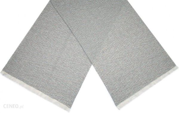 Twm Szalik Melange Optic Damski 190X65Cm Poliester Jasnoszary