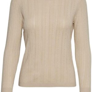 Vero Moda Sweter "Karia" w kolorze kremowym