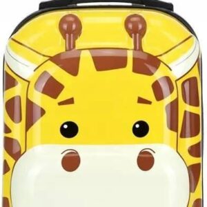 Żyrafa 3D Walizka Dzieci Bagaż Podróż Kabinowa Zoo